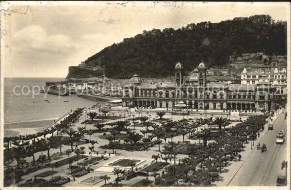 San Sebastian  Pais Vasco ES casino y jardines de filderdi Eder