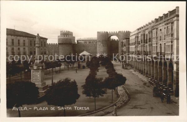 Avila Espana Plaza de Santa Teresa