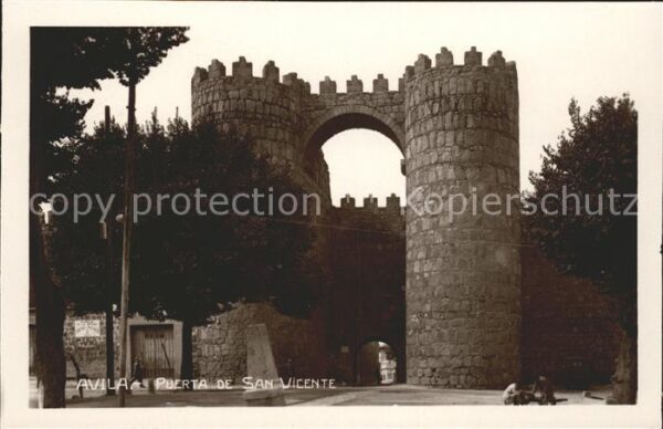 Avila Espana Puerta de San Vicente