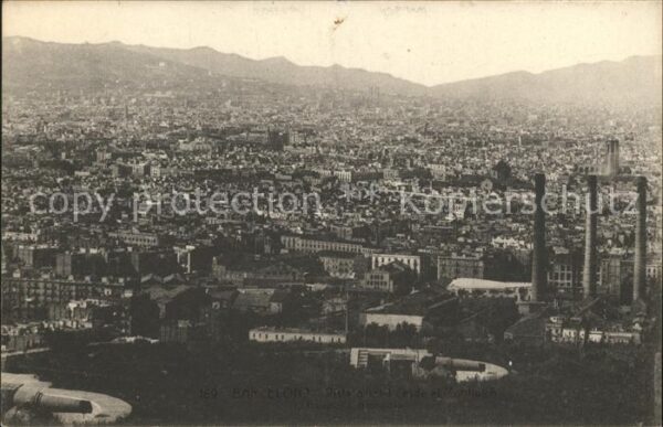 Barcelona Cataluna El Montjuich