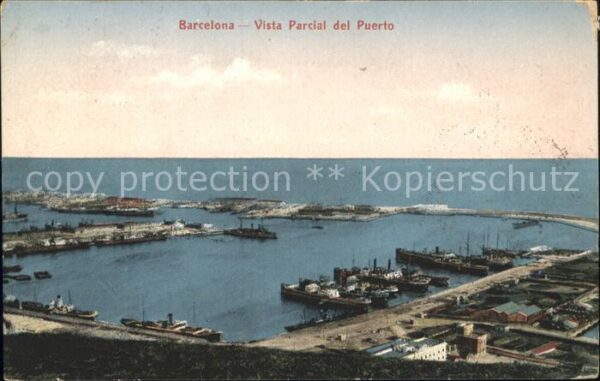 Barcelona Cataluna El Puerto  Hafen