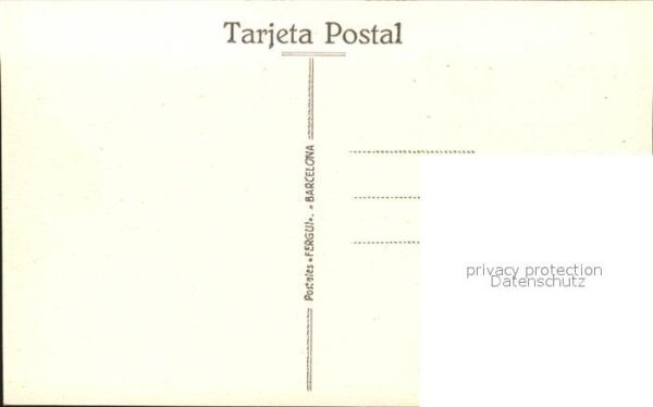 Barcelona Cataluna Via Layetana Strasse – Bild 2