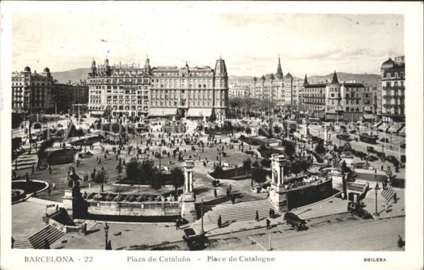 Barcelona Cataluna Plaza de Cataluna