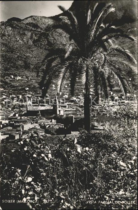 Soller Mallorca Spanien Dorf Paseo, Monte, Berge