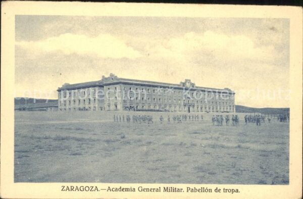 Zaragoza Saragossa Espana Academia General Militar Pabellon de tr