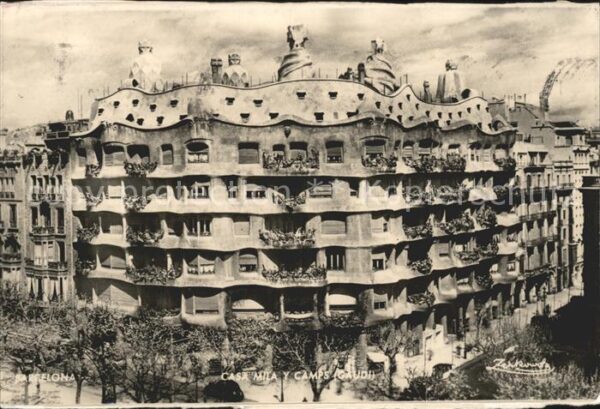 Barcelona Cataluna Casa Mila y camps
