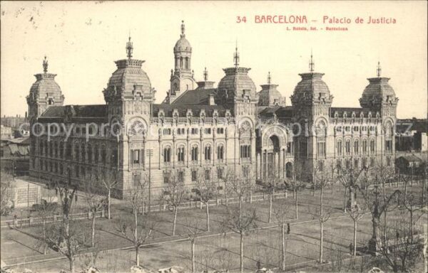 Barcelona Cataluna Palacio de Justicia