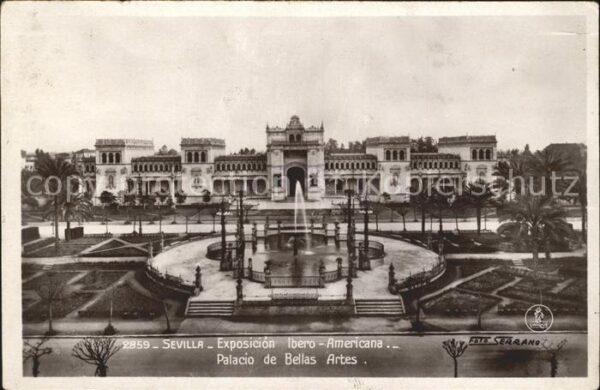Sevilla Andalucia Palacio de Bellas Artes Exposicion Amer