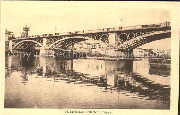 Sevilla Andalucia Puente de Triana
