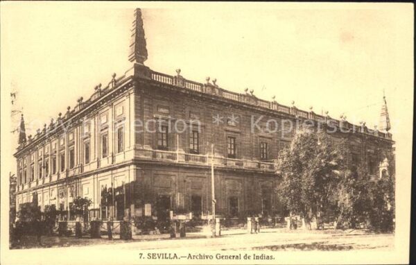 Sevilla Andalucia Archivo General de Indias