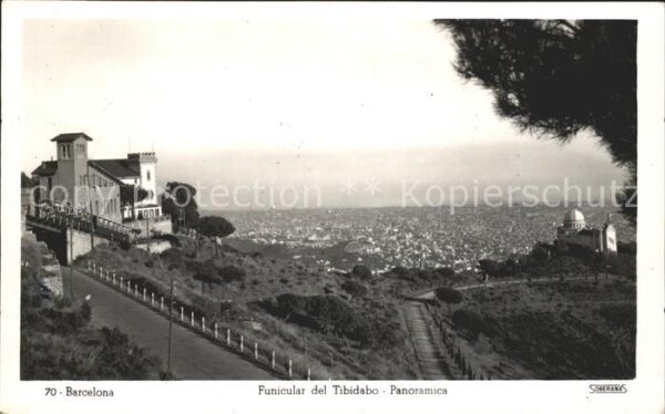 Barcelona Cataluna Funicular del Tibidabo