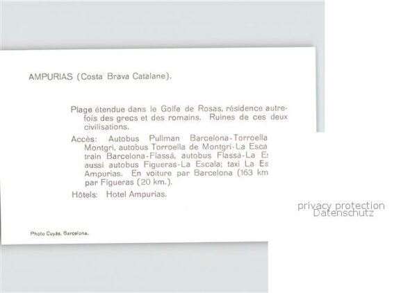 Costa Brava Ampurias Plage, Hotels, Barcelona-Torro – Bild 2