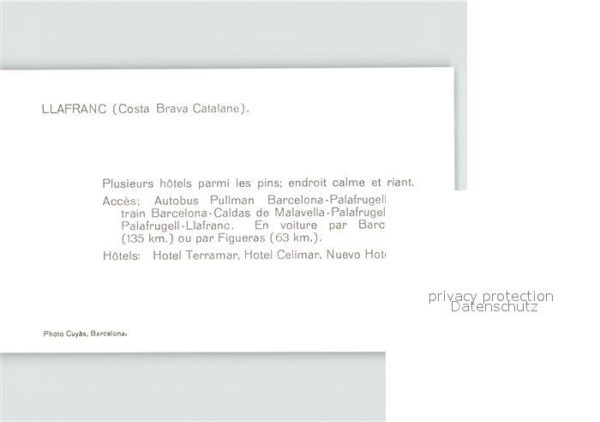 Costa Brava LLafranc Hotels, Paseo – Bild 2