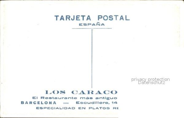 Barcelona Cataluna El Restaurante mas antiguo y tipico de – Bild 2