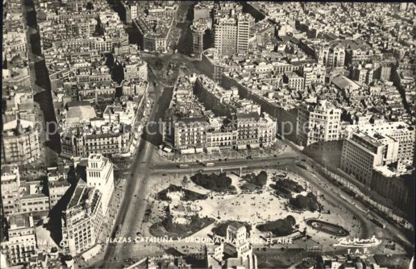 Barcelona Cataluna Plazas Cataluna  el Aire