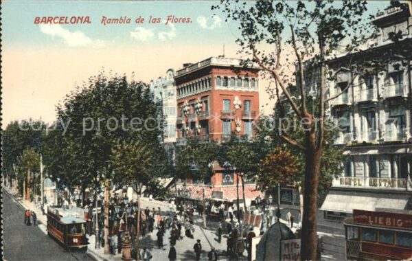 Barcelona Cataluna Rambla de las Flores