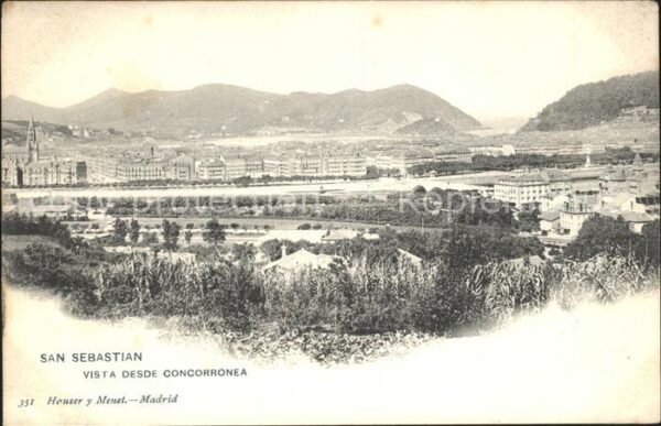 San Sebastian  Pais Vasco ES Concorronea heuser y Menet-Madrid