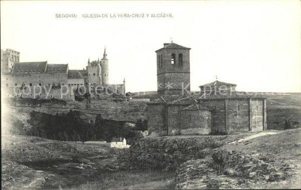 Segovia Iglesia de la Vera - Cruz y Alcazar