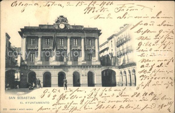 San Sebastian  Pais Vasco ES El Ayuntamiento