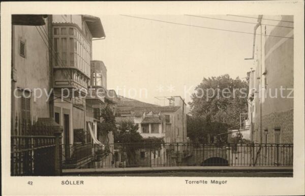 Soller Mallorca Torrente Mayor