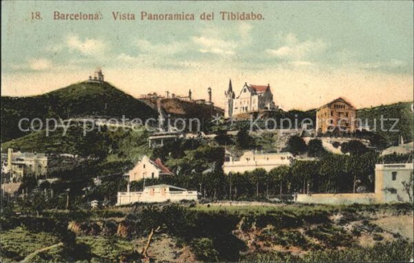 Barcelona Cataluna El Tibidabo