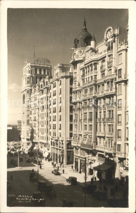 Madrid Spain El Edificio Cine