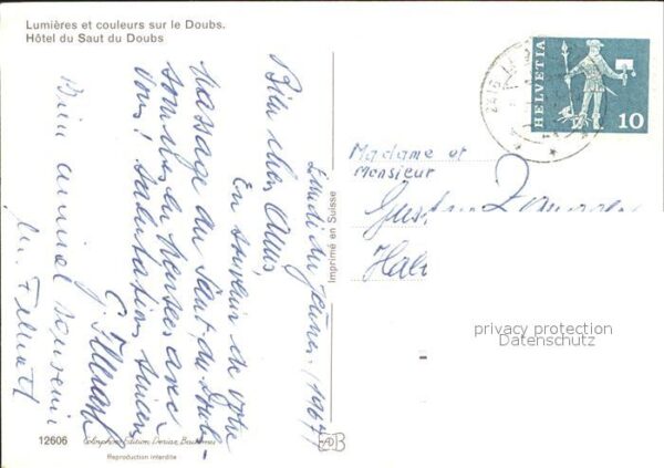 Helvetia Schweiz Hotel du Saut du Doubs – Bild 2