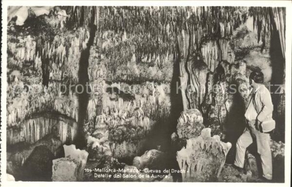 Hoehlen Caves Grottes Mallorca Manacor Cuevas del Drach Detal