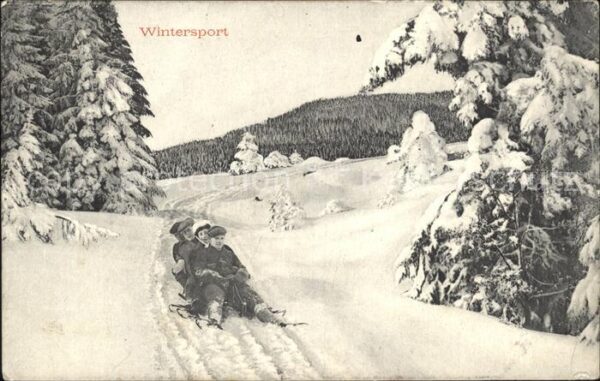 Schlitten Schnee Rottweil