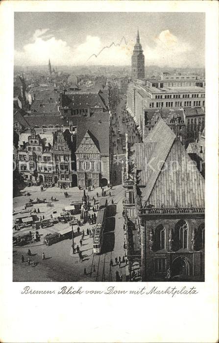 Strassenbahn Bremen Marktplatz
