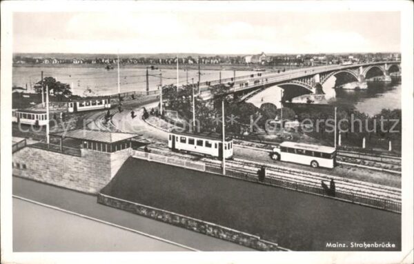 Strassenbahn Mainz Strassenbrücke