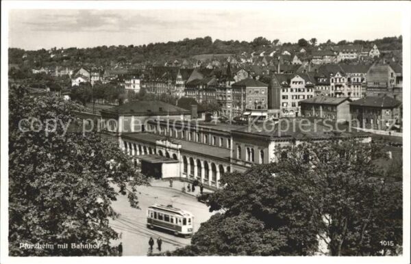 Strassenbahn Pforzheim Bahnhof