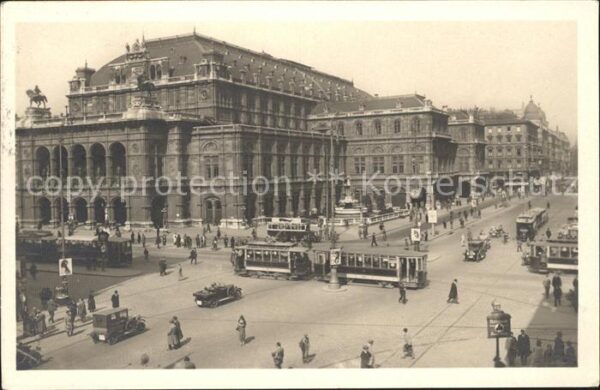 Strassenbahn Wien I. Staatsoper