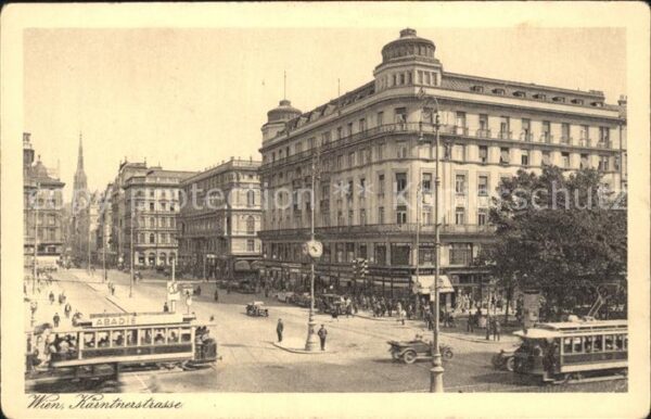 Strassenbahn Wien Kärntnerstrasse