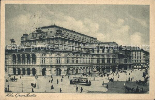 Strassenbahn Wien Operntheater