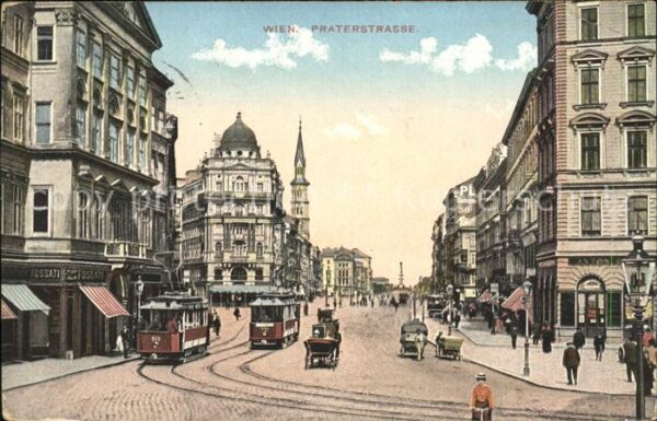 Strassenbahn Wien Praterstrasse