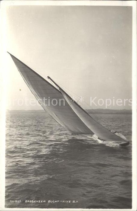 Segeln Segelboot Bregenzer Bucht Nixe II.