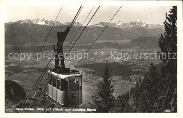Seilbahn Kanzel Villach Julische Alpen