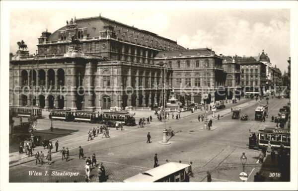 Strassenbahn Wien I. Staatsoper