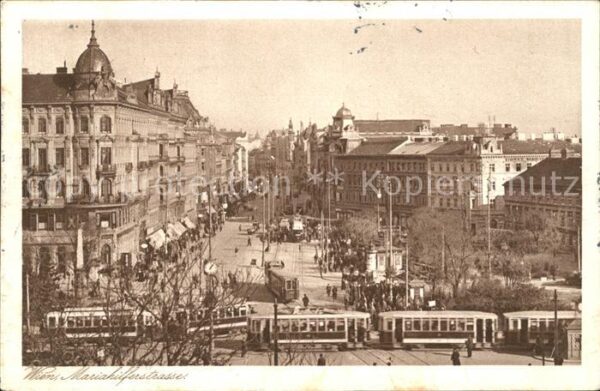 Strassenbahn Wien Mariahilferstrasse