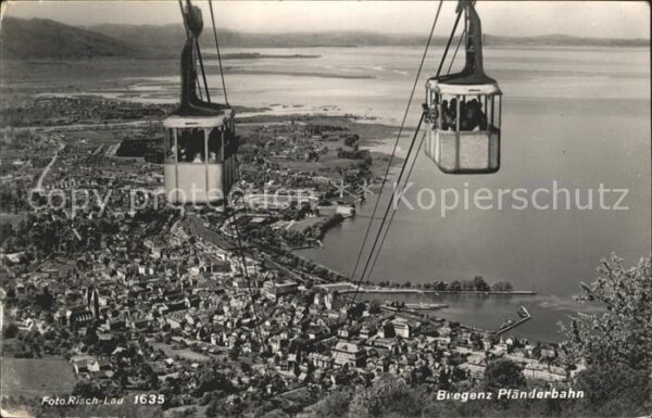 Seilbahn Pfänder Bregenz Foto-Risch-Lau-Nr. 1635