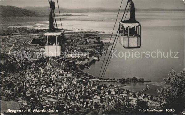 Seilbahn Pfänder Bregenz am Bodensee Foto-Risch-