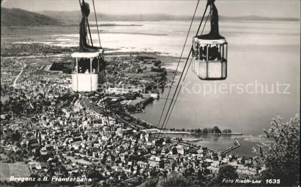 Seilbahn Pfänder Bregenz am Bodensee Foto-Risch-