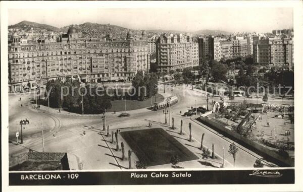 Strassenbahn Barcelona Plaza Calvo Sotelo