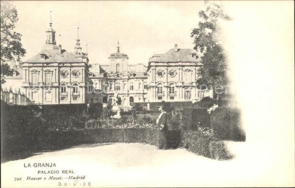 Verlag Hauser Y Menet Nr. 792 La Granja Palacio Real