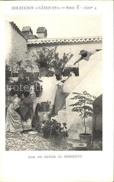 CANOVAS COLECCION Nr. 4 Serie N Dar de Beber al Sediento