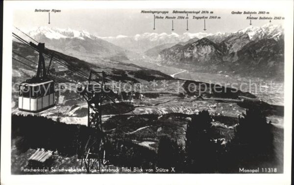 Seilbahn Patscherkofel Igls-Innsbruck Foto-Monop