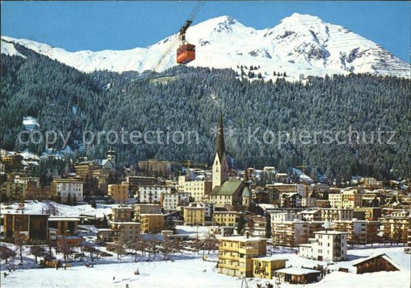 Seilbahn Davos Schatzalp Schiahörner
