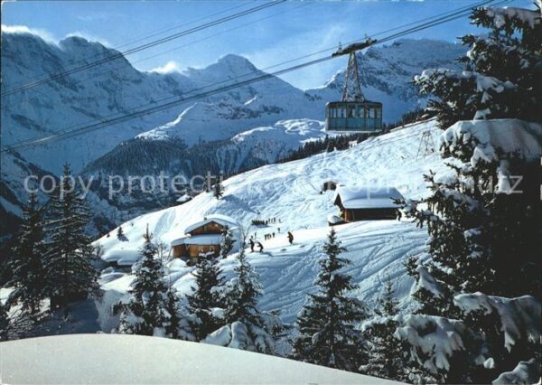 Seilbahn Schilthorn Mürren Grosshorn Breithorn