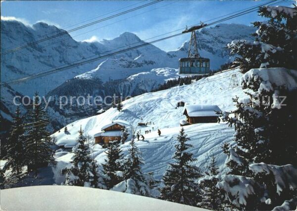Seilbahn Schilthorn Mürren Grosshorn Breithorn